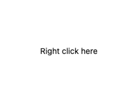 Context Menu