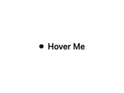 Interactive Hover Button Demo