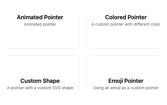 Pointer Demo 1
