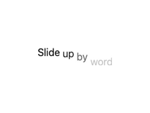 Text Animate Demo 3