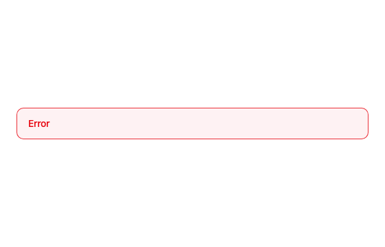 Alert Error 1 - Error with Title